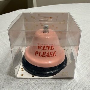 Bar Bell Pink Wine Please Service Bell